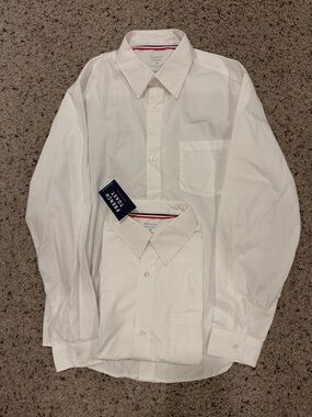 French Toast Boys' White Long-Sleeve Button-Up Shirts